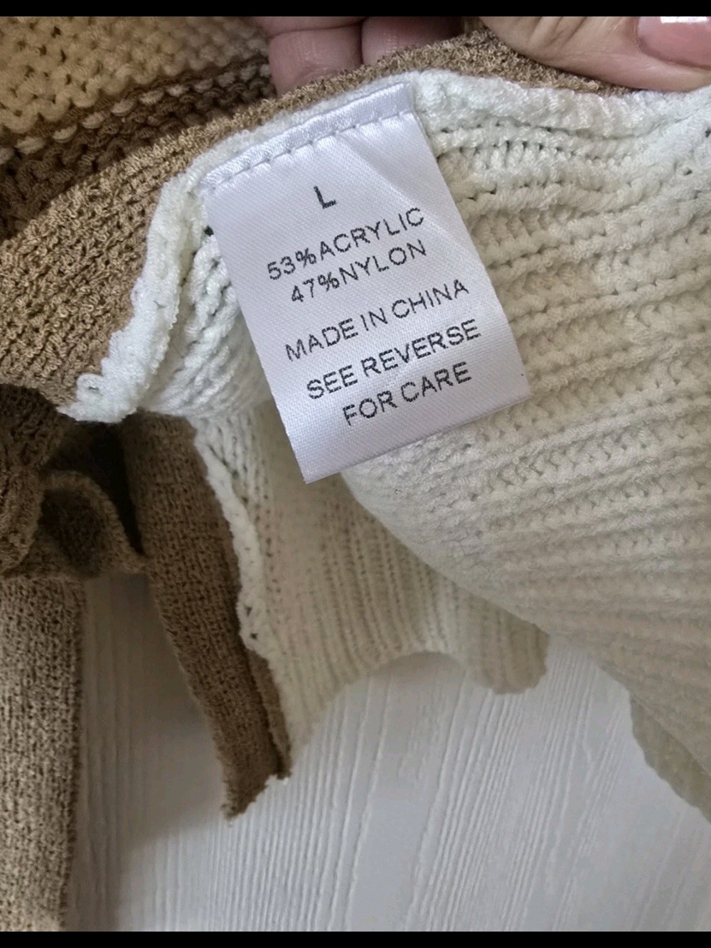 Wishlist The Ryleigh Side Tie Sweater Top Boho - Picture 7 of 9